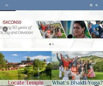 Iskcongbc.org(ISKCON) Screenshot