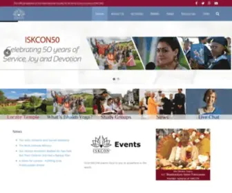 Iskconcongregation.com(ISKCON Congregational Development Ministry) Screenshot