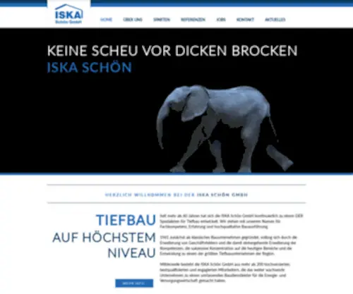 Iska-BAU.de(Iska BAU) Screenshot