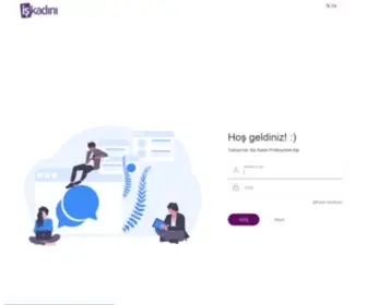Iskadini.net(Kadinlar ve iş) Screenshot
