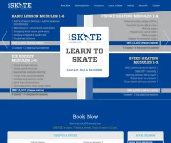 Iskate.co.in(Ice Skating in Delhi) Screenshot