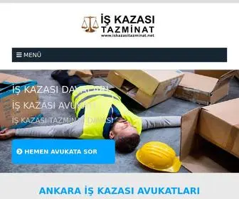 Iskazasitazminat.net(İş kazası tazminat) Screenshot