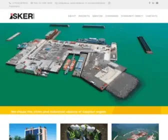 Isker-Group.com(ISKER Group) Screenshot
