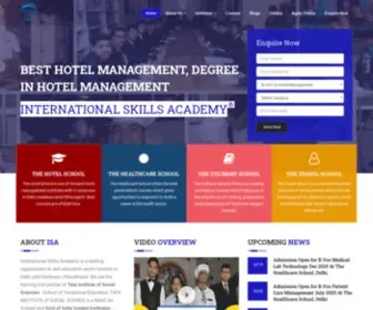 Iskillacademy.com(ISA Institute) Screenshot