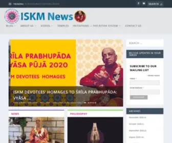 ISKM.international(International Sri Krishna Mandir News) Screenshot