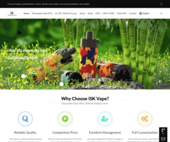 Iskvape.com(ISK Vape) Screenshot