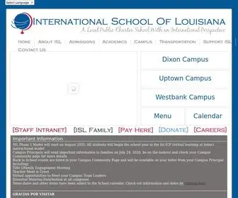 ISL-Edu.org(International School Of Louisiana International School Of Louisiana) Screenshot