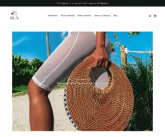 Islabags.com(Isla Bags) Screenshot