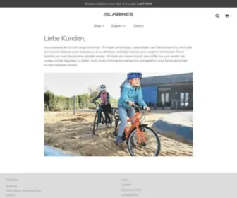 Islabikes.de(Liebe Kunden) Screenshot