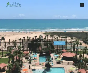 Islagrand.com(Isla Grand Beach Resort) Screenshot