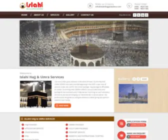 Islahihajjandumra.com(Islahi Hajj & Umra Services) Screenshot