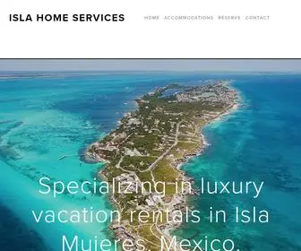 Islahomeservices.com(Isla Home Services) Screenshot