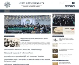 Islam-Ahmadiyya.org(Accueil) Screenshot