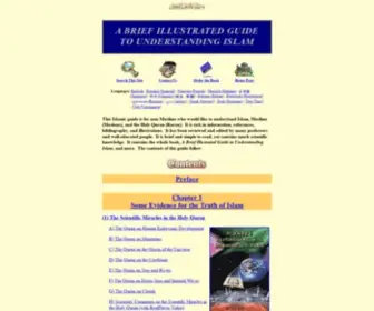 Islam-Guide.com(This site on Islam) Screenshot