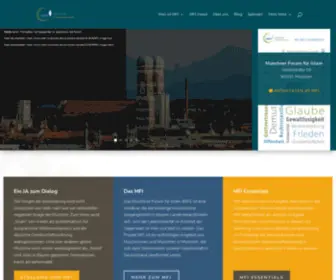 Islam-Muenchen.de(MFI München) Screenshot