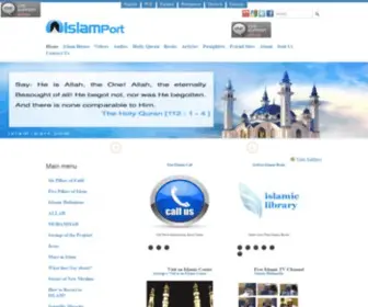 Islam-Port.com(Islam Portal) Screenshot