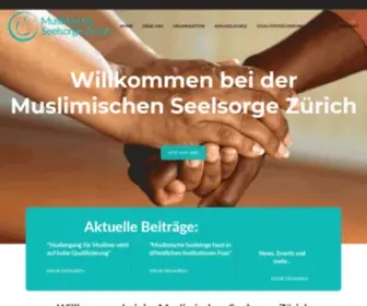 Islam-Seelsorge.ch(Muslimische Seelsorge Zürich) Screenshot