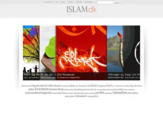 Islam.dk(Inspiration fra Islam) Screenshot