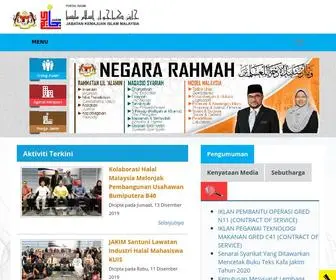 Islam.gov.my(Portal Rasmi JAKIM) Screenshot