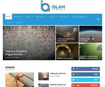 Islamalbania.com(ISLAM ALBANIA) Screenshot