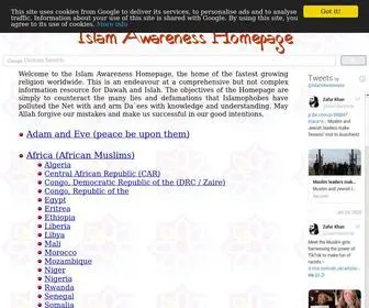 Islamawareness.net(Islam Awareness) Screenshot