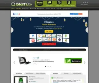 Islambox.com(Islam box) Screenshot