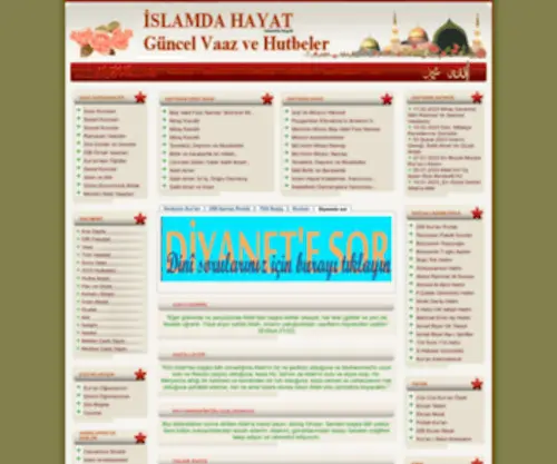 Islamdahayat.com(Müftülük) Screenshot