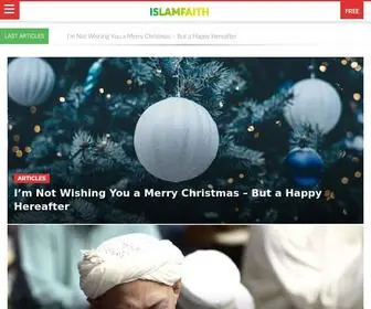 Islamfaith.com(Islam Faith) Screenshot