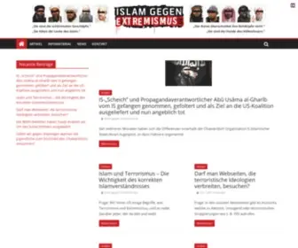 IslamGegenextremismus.de(Islam gegen Extremismus) Screenshot