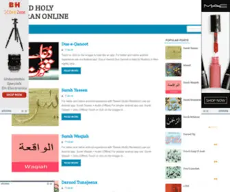 IslamholyQuran.blogspot.com(IslamholyQuran) Screenshot