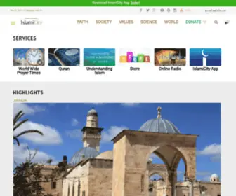 Islamic.org(The Global Muslim eCommunity) Screenshot