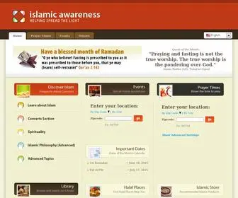 Islamicawareness.com(Islamic Awareness) Screenshot