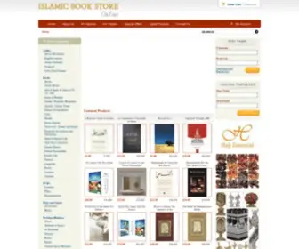 IslamicbookStoreonline.net(Islamic Book Store) Screenshot