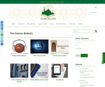 Islamicbulletin.org(The Islamic Bulletin) Screenshot