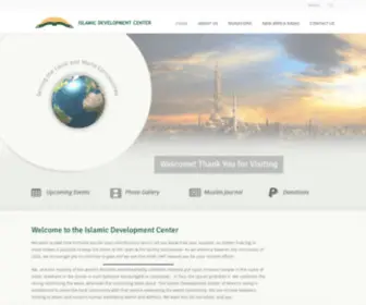 IslamiCDevelopmentcenter.org(Islamic Development Center) Screenshot