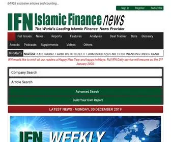 IslamicFinancenews.com(The World's Leading Islamic Finance News Provider) Screenshot