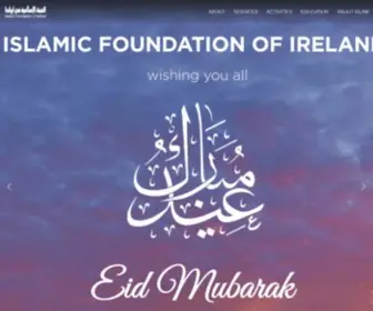 IslamicFoundation.ie(The official) Screenshot
