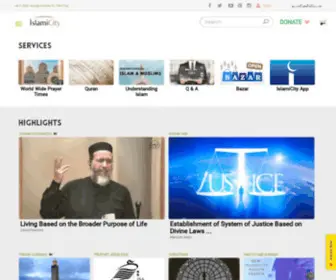Islamicity.org(The Global Muslim eCommunity) Screenshot