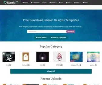 IslamicPsd.com(Islamic PSD) Screenshot