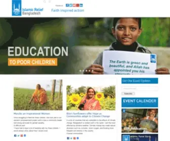 Islamicrelief.org.bd(Islamic Relief Bangladesh) Screenshot