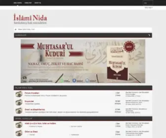 Islaminida.com(Www. İslâmî Nida .Com) Screenshot