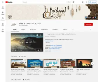 Islamislove.net(Islam is love) Screenshot