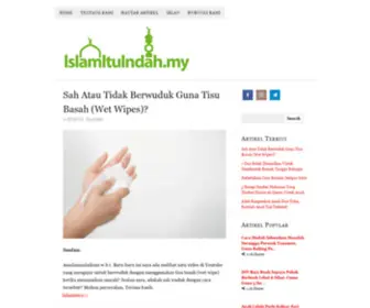 Islamituindah.my(Islam Itu Indah) Screenshot
