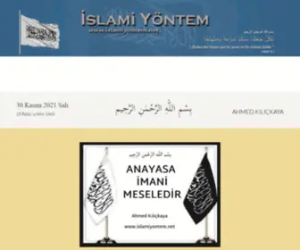 Islamiyontem.net(İslami Yöntem) Screenshot