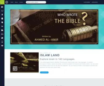 Islamland.com(أرض الإسلام. (Explore Islam In 140 Language)) Screenshot
