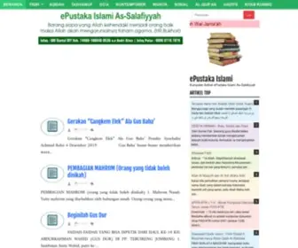 Islamnet.web.id(EPustaka Islami) Screenshot