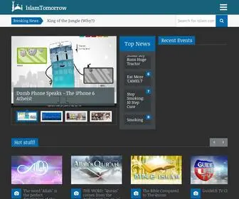 Islamtomorrow.com(Islam Tomorrow Home Site of Yusuf Estes) Screenshot