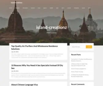 Island-Creationz.com(Island-creationz - island-creationz) Screenshot