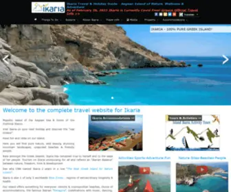 Island-Ikaria.com(Ikaria Travel & Holiday Guide) Screenshot