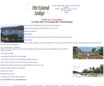 Island-Lodge.com(Island Lodge) Screenshot